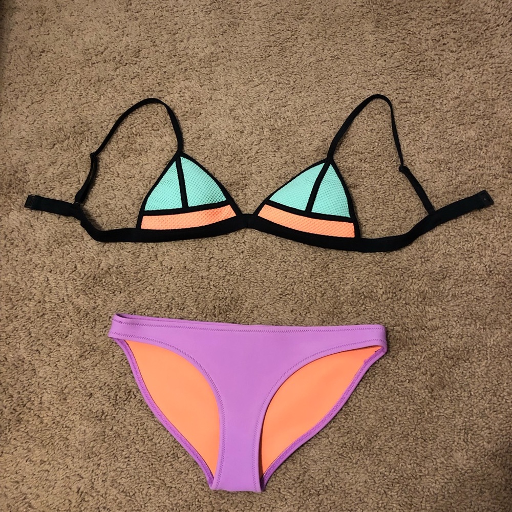 TRIANGL swim bikini and bag
